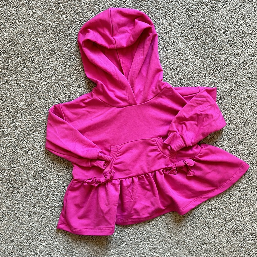 Adorable Habitual Kids 2T Ruffle hoodie